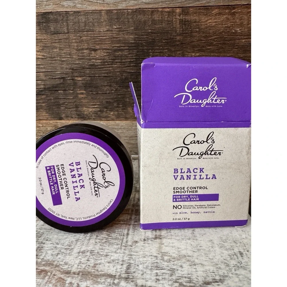 Carol's Daughter Black Vanilla Edge Control Smoother for Dry/Dull Hair‎ 2oz